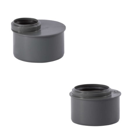 Manșon reducător HT Safe versiune scurtă excentric DN90-DN50