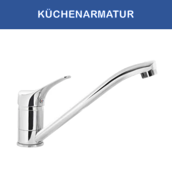 Küchenarmatur Chrom | Hoher Auslauf & 7 Jahre Garantie | GÜNSTIG KAUFEN