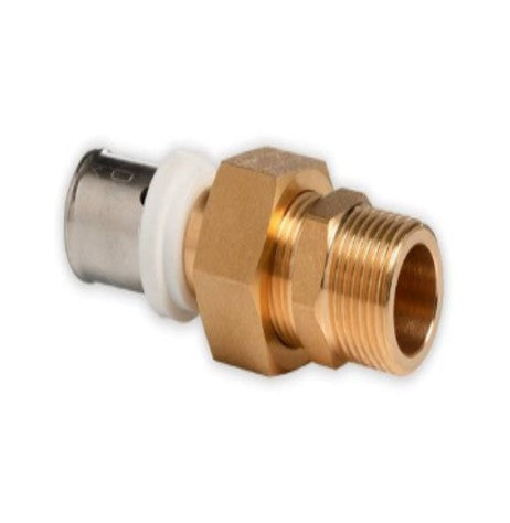 Pressfitting Übergangsverschraubung Außengewinde Schraubnippel TH + U Kontur DVGW