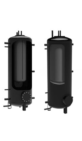500 Liter Pufferspeicher mit integriertem Speicher 140 Liter mit Isolierung-NADO 500/140 v1