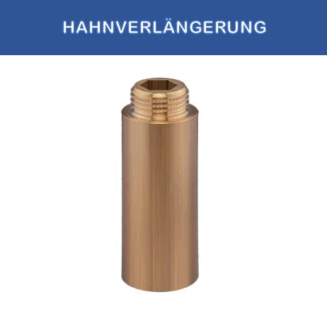 Messing Hahnverlängerung