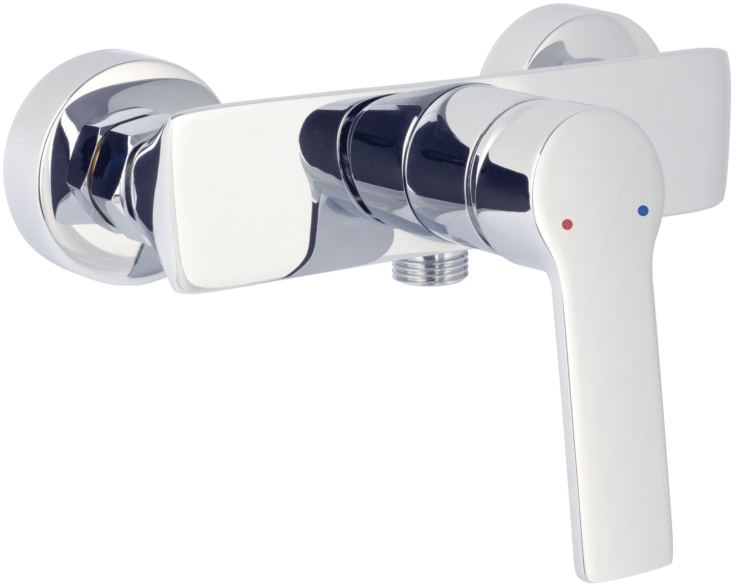 Duscharmatur Chrom oder Matt Schwarz