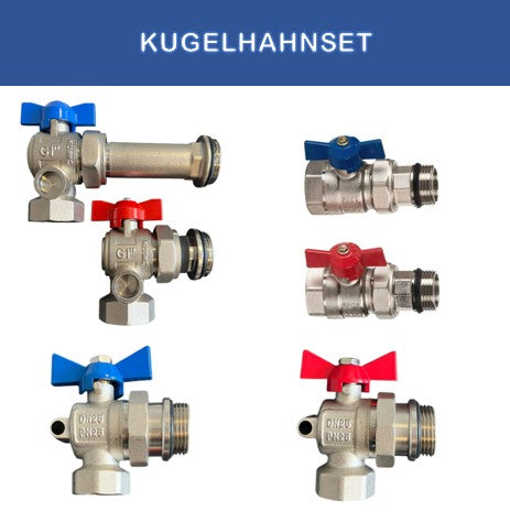 Kugelhahnset