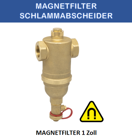 Filtru magnetic alamă separator de nămol 1 inch AG hidrociclon