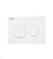 Visam Slim 80 pre-wall element for drywall construction for wall-hung toilet installation including white flush plate_2