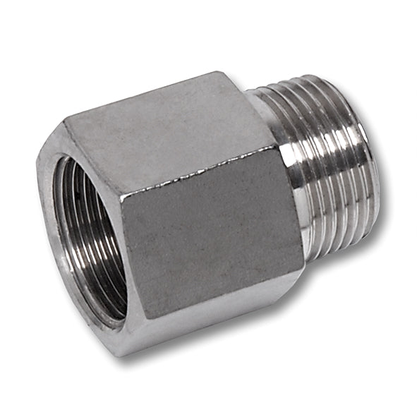 NiroSan Gewindenippel mit Innen- und Außengewinde 3/4x3/4 mm