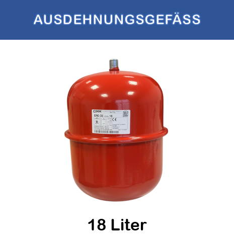 Heizungs-Ausdehnungsgefäße 18 Liter | effiziente Druckausgleich| günstig kaufen TEKE SHOP