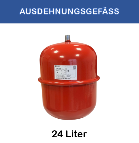 Heizungs-Ausdehnungsgefäße 24 Liter | effiziente Druckausgleich| günstig kaufen TEKE SHOP