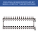 Stainless steel heating circuit manifold - 16-way - underfloor heating - 1-inch connection - with brackets