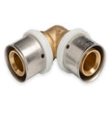 Geçmeli bağlantı açısı 90 16x2mm TH + U kontur DVGW