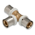 TH + U konturundan bağımsız olarak, 16x2mm pres geçmeli T parçası.