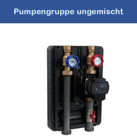 Buy unmixed pump group with Grundfos UPS 25/65 at a great price | TEKE e.U