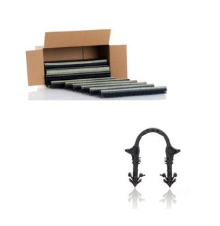 Tackernadel Ankerclips zur Rohrfestigung