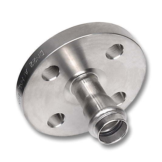 NiroSan Pressflansch PN 10/16, 4 Loch DN 65 / 76,1 mm