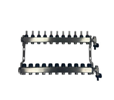 Heizkreisverteiler 11 Heizkreise kaufen | FBH Verteiler günstig - TEKE