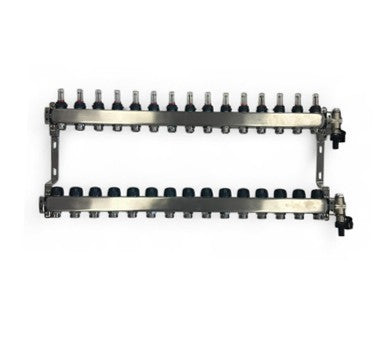 Heizkreisverteiler 15 Heizkreise kaufen | FBH Verteiler günstig - TEKE