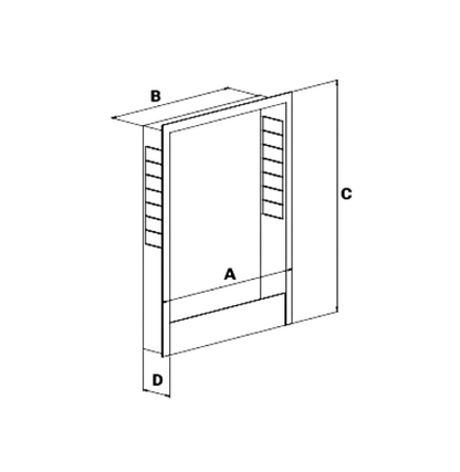 Yerden ısıtma kollektör dolabi gömme montajlı - 2 ısıtma devresi