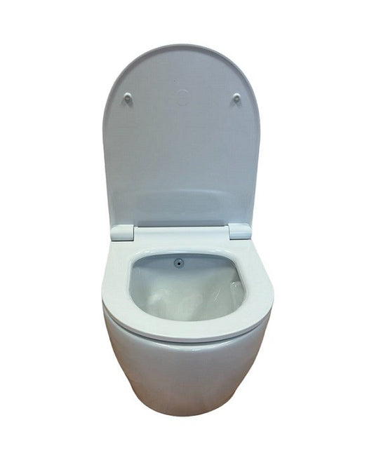 Hänge WC mit Taharet Bidet-Funktion Modell RONDO TORNADO