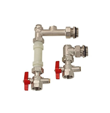 Wärmemengenzähler-Einbauset 3/4 Eck