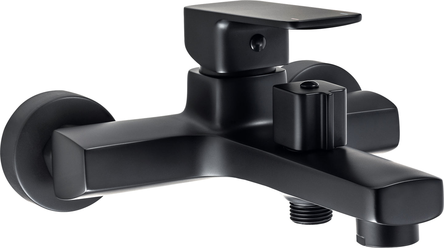 Wannenarmatur Nero Matt Schwarz Wandmontage günstig – Top Angebot in Wien & Umgebung