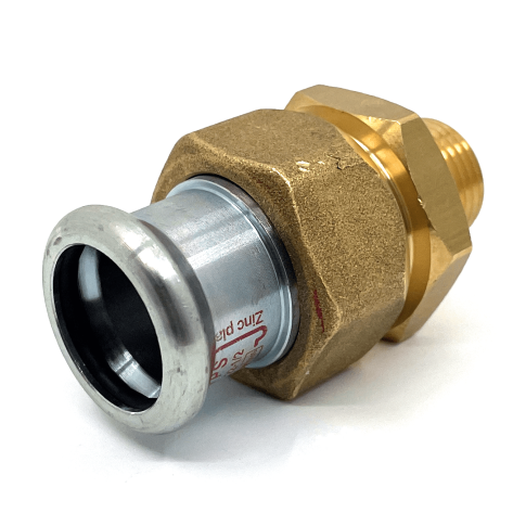 C-Stahl-Pressfittings Durchgangsverschraubung AG-35 x 11/4"