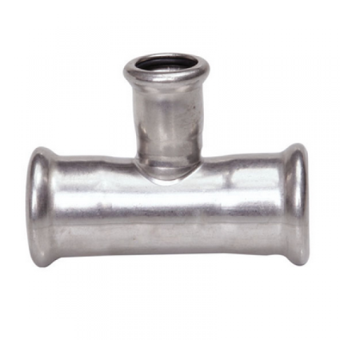 Pressfittings T-Stück reduziert  |Abmessung D=88,9x54x88,9mm