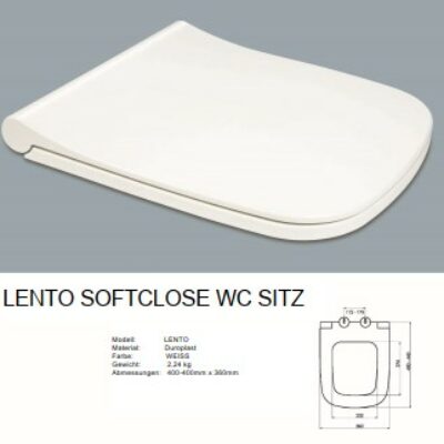 WC Sitz Softclose Deckel