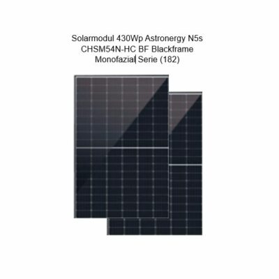 Solarmodul 430Wp Astronergy N5s Photovoltaik CHSM54N-HC BF Blackframe – Monofazial Serie (182)