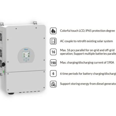 Deye 8KW Hybrid-Wechselrichter (1 Phase)